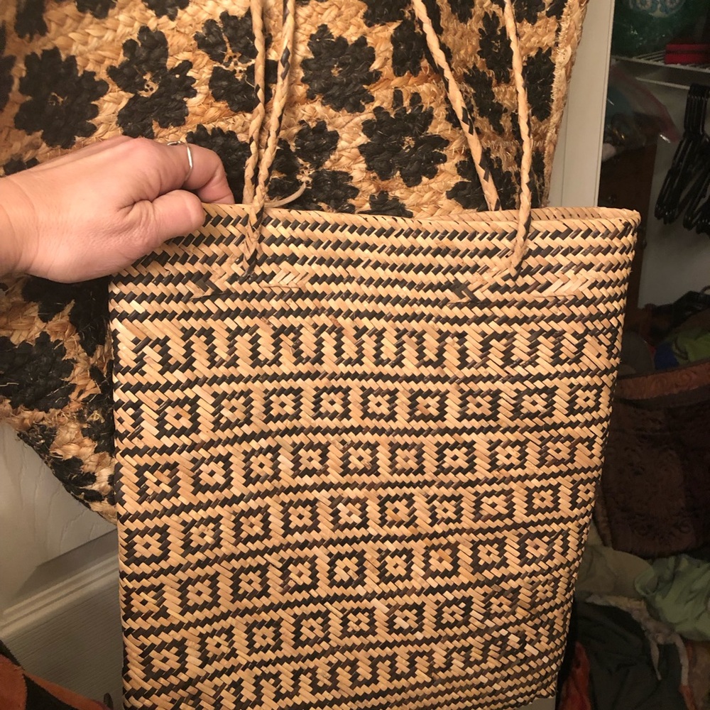 Straw bag bohemian 🌼so beautiful